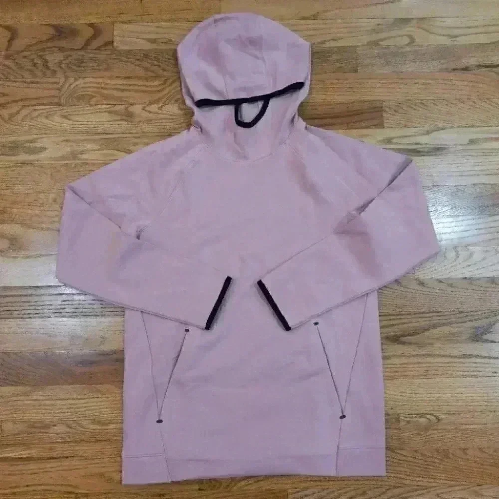 Old Navy Pink Hoodie With Black Details